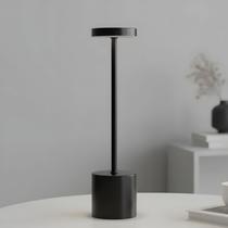 Abajur Luminária de Mesa 3 tipos de iluminação, branco quente, morna ou fria Ideal para cabeceira de cama, escritório, home office
