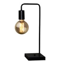 Abajur - Luminaria De Mesa Estilo Retrô Para Quarto - Sala - Ideal para lâmpadas de Filamento LED