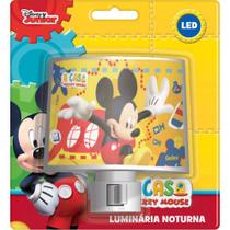 Abajur Luminaria De Tomada Bivolt Com Lampada De Led Mickey