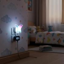 Abajur Luminária De Tomada BORBOLETA Bivolt