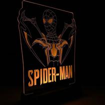 Abajur Luminária Homem Aranha Longe De Casa Spiderman