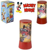 Abajur / luminária infantil de led a pilha mickey