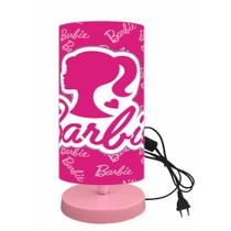 Abajur luminaria infantil quarto bebe 15x20 barbie logo Abajur luminaria infantil quarto bebe 15x20 barbie logo