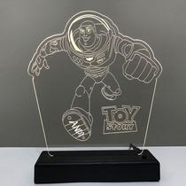 Abajur Luminária Led Buzz Lightyear Toy Story Decorativo
