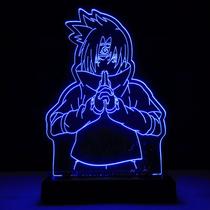 Abajur Luminária LED Sasuke Decorativa Quarto