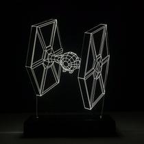 Abajur Luminária LED Tie Fighter Star Wars