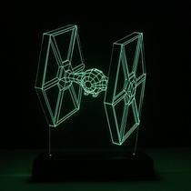 Abajur Luminária LED Tie Fighter Star Wars