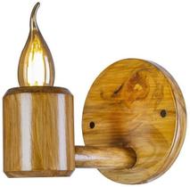 Abajur Luminária Madeira Rústica Verniz