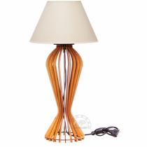 Abajur Luminária Mesa 53cm Mod. Diamante Luxo Quarto Sala Abajur Luminária Mesa 53cm Mod. Diamante Luxo Quarto Sala