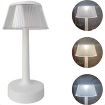 Abajur Luminaria Mesa a Pilha Sensor Touch 18 Leds e Base Abajur Luminaria Mesa a Pilha Sensor Touch 18 Leds e Base