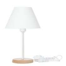 Abajur Luminaria Mesa C/ Cupula Plastica 27x17x17 (axlxp)