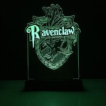 Abajur Luminária Mesa Corvinal Harry Potter Ravenclaw LED