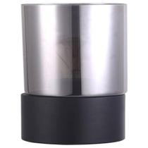 Abajur Luminaria Mesa Spire 30Cm Fume Preto QAB1325 - CasualLight