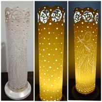 Abajur Luminária (pvc) Santa Rita de Cássia