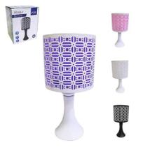 Abajur Luminaria Score Com Cupula E Base De Plastico Colors Bivolt 18X15Cm De Ø - Rio de ouro Abajur Luminaria Score Com Cupula E Base De Plastico Colors Bivolt 18X15Cm De Ø - Rio de ouro