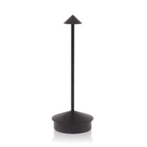 Abajur Luminária Slim Mesa Led Touch Preto