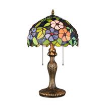 Abajur Luminária Tiffany Decorativo para Sala e Quarto 30X46cm