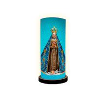 Abajur Lumiraria Decorativo Tema Nossa Srª Aparecida Mod. 3