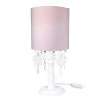 Abajur Madeira Cristais Ursinhas Quarto Bebê Infantil Menina