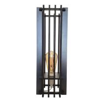 Abajur Madeira Decoração Quarto Cabeceira Modelo Torre Preto 40cm Bivolt Abajur Madeira Decoração Quarto Cabeceira Modelo Torre Preto 40cm Bivolt