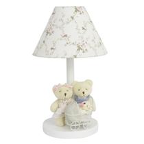 Abajur Madeira Família Urso Com Bebê Menina Quarto Bebê Infantil Abajur Madeira Família Urso Com Bebê Menina Quarto Bebê Infantil