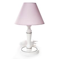 Abajur Madeira Strass 1 Quarto Bebê Infantil Menina Abajur Madeira Strass 1 Quarto Bebê Infantil Menina