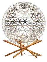 Abajur Madeira Tesla Gama Led 32W 3000K