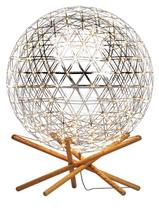 Abajur Madeira Tesla Gama LED 42w 3000k