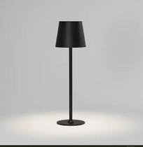 Abajur Mesa Luminária Led S/fio Luz Dimerizável Recarregável