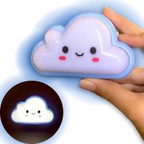 Abajur Mini Luminária Infantil Nuvem De Led Tomada Quarto Co Abajur Mini Luminária Infantil Nuvem De Led Tomada Quarto Co