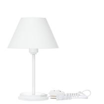 Abajur Moderno Base MDF Branco