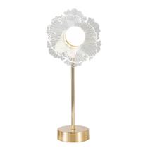 Abajur Moderno Dourado Flowers Luz 3 em 1 10w Bivolt Abajur Moderno Dourado Flowers Luz 3 em 1 10w Bivolt
