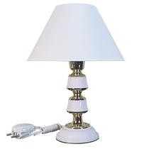 Abajur News White Quarto Sala Luminária Decoração Cor Branco