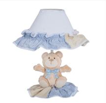 Abajur Para Quarto de Bebê Fofuchos Azul 01 Peça - Coleção Luxo