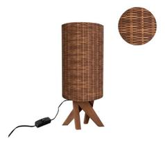 Abajur Quarto Mini Retro Luz Quente Cabeceira Casal Cupula Abajur Quarto Mini Retro Luz Quente Cabeceira Casal Cupula