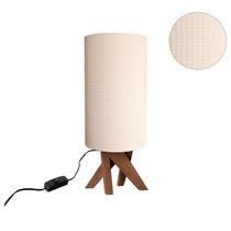 Abajur Quarto Mini Retro Redondo Cabeceira Casal Cupula