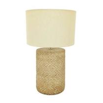Abajur Redondo Ceramica Marrom Texturizado Zig Zag Abajur Redondo Ceramica Marrom Texturizado Zig Zag