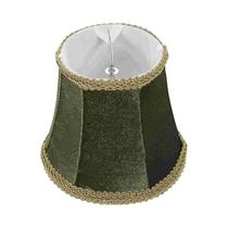 Abajur retro estilo lâmpada, abajur para mesa de parede, acessório de pano de metal