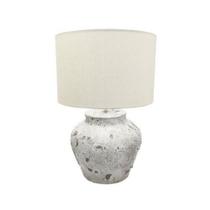 Abajur Rustico Ceramica Branco Rico Detalhes Cupula Redonda Abajur Rustico Ceramica Branco Rico Detalhes Cupula Redonda