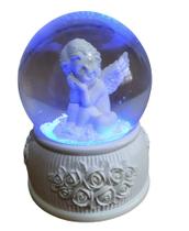 Abajur Santo Anjo Da Guarda Muda De Cor Anjinho