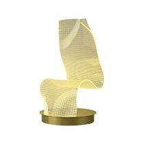 Abajur Skylight Sinuous 4023AB Led Bivolt Abajur Skylight Sinuous 4023AB Led Bivolt