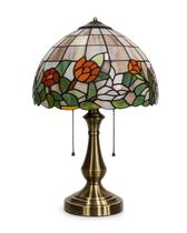 Abajur Tiffany Cúpula Vitral Liga/Desliga De Mesa 45x15cm Abajur Tiffany Cúpula Vitral Liga/Desliga De Mesa 45x15cm