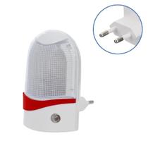 Abajur Tomada Luz Emergência Led c/ Sensor Escuro Bivolt Abajur Tomada Luz Emergência Led c/ Sensor Escuro Bivolt