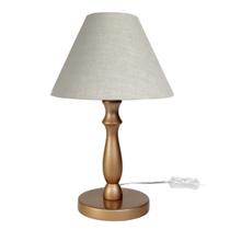 Abajur Torneado Dourado Bege Quarto Bebê Infantil Abajur Torneado Dourado Bege Quarto Bebê Infantil