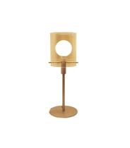 Abajur Trento Ambar 1XG9 Dourado