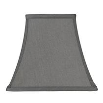 Abajur Urbanest Quadrado 13,3x22,9x20,3 cm Softback Sino, Cinza, Seda Sintética, Fixação Aranha Abajur Urbanest Quadrado 13,3x22,9x20,3 cm Softback Sino, Cinza, Seda Sintética, Fixação Aranha