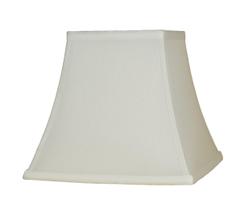 Abajur Urbanest Quadrado 13x23x20 cm em Seda Sintética Branca Abajur Urbanest Quadrado 13x23x20 cm em Seda Sintética Branca