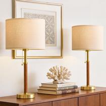 Abajures de Mesa G-SAFAVA 56 cm Estilo Mid-Century Moderno, Conjunto com 2