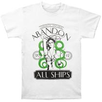 Abandone todos os navios Snake Girl T-shirt Abandone todos os navios Snake Girl T-shirt