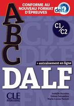 Abc dalf c1/c2 - livre + cd + appli-web - conforme au nouveau format d´epreuves - n/e 2021 - CLE INTERNATIONAL - PARIS